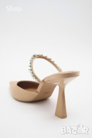 👡 Обувки на ток на Zara , снимка 4 - Дамски обувки на ток - 53773714