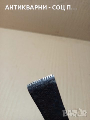 Стар Ръчно Кован Инструмент Аршин. , снимка 6 - Антикварни и старинни предмети - 52578125