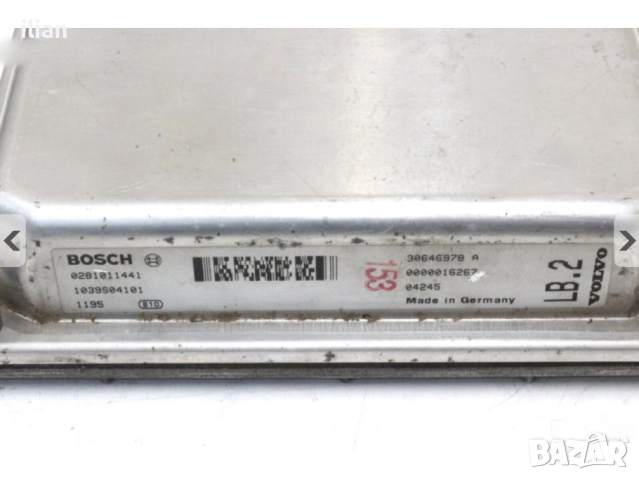 Volvo V70 S80 ECU 2.4D 0281011441 , снимка 2 - Части - 52003044