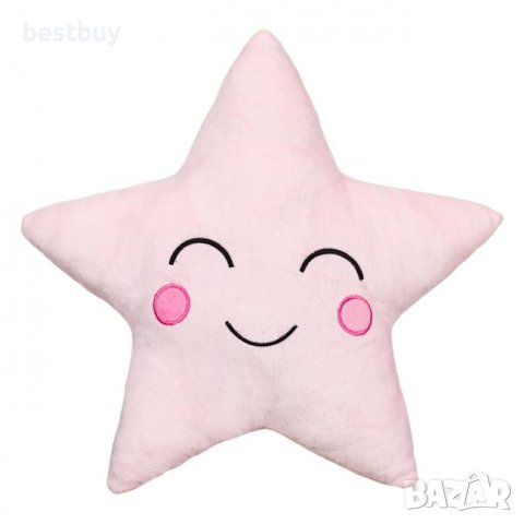 Детска възглавница Розова звезда, снимка 2 - Други - 39210168