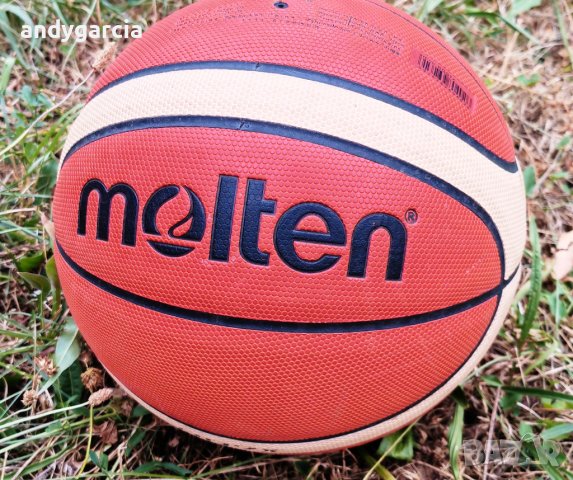 MOLTEN Баскетболна топка BGG7X GG7X чисто нова с мрежа за пренос + игла за помпене, снимка 3 - Баскетбол - 41863816