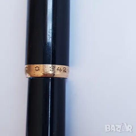 Писалка Montblanc No. 342 Piston Fountain Pen 14C / 14K, снимка 3 - Антикварни и старинни предмети - 48389570