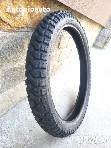 90 90 21  мото гума Made in Germany , снимка 3 - Гуми и джанти - 49977391