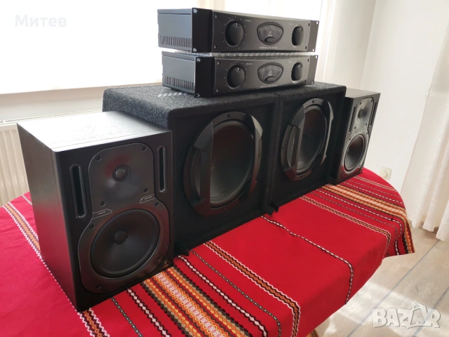 Студио озвучаване (Усилватели, пасивни Монитори & Субуфери и др.)