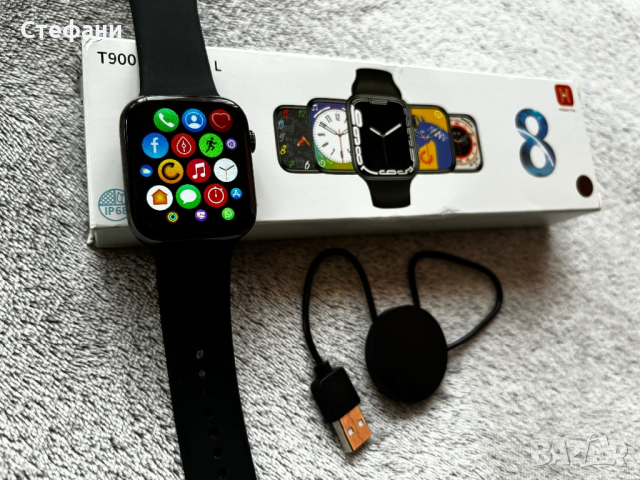 Smart watch 8, 45 MM, снимка 4 - Смарт часовници - 44777626