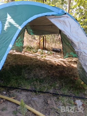 Двуслойна голяма палатка Фан камп , снимка 7 - Палатки - 51866244