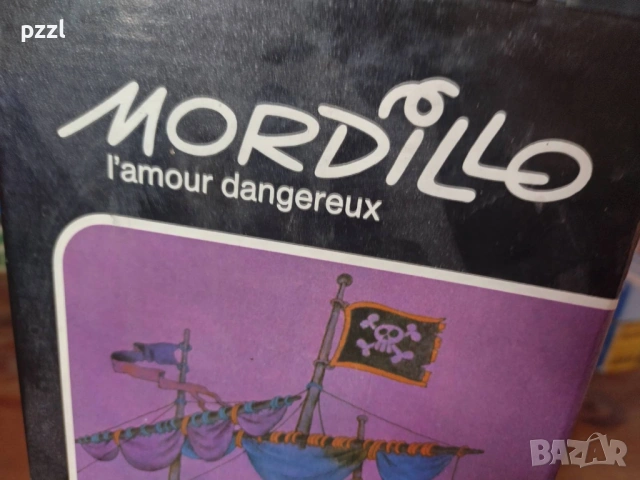 Пъзел Триъгълен "Mordillo Lámour dangereux” Heye 1974г. 1000 части, снимка 5 - Пъзели - 53695730
