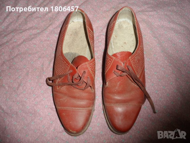 стари мъжки обувки, снимка 9 - Антикварни и старинни предмети - 41608492