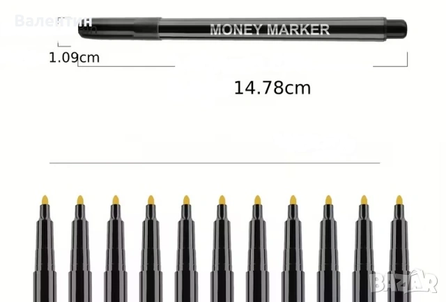 Маркер за проверка на банкноти, снимка 2 - Друго - 53337432