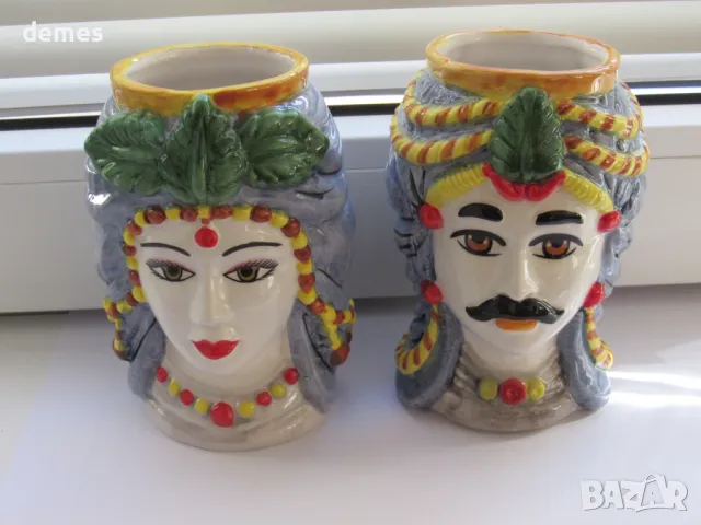 Сет от две вази-мавър от Сицилия, Италия