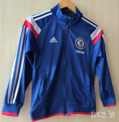 Chelsea / ADIDAS детско футболна горнище - анцуг на ЧЕЛСИ - за ръст 140см , снимка 12 - Детски анцузи и суичери - 41978368