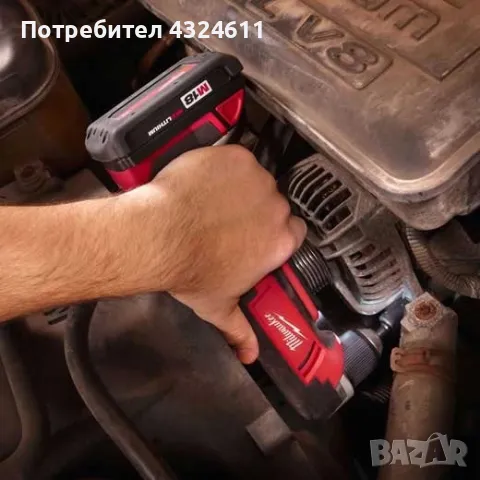 Акумулаторна бормашина под прав ъгъл Milwaukee M18, 18V, 1500 об/мин, 20 Nm, без батерия, снимка 6 - Бормашини - 49668606