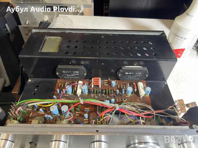 Sanyo DCA 1001 Solid State Stereo Pre Main Amplifier, снимка 12 - Ресийвъри, усилватели, смесителни пултове - 44751643