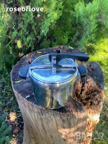 AETERNUM ITALY / Италия качествена тенджера под налягане 5 литра - вариант 2, снимка 14 - Съдове за готвене - 34526979