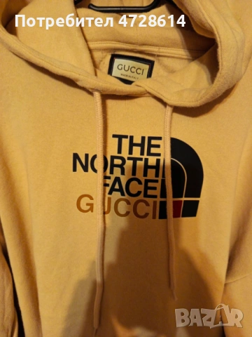 The North Face Gucci дамски суитчър , худи Гучи, снимка 3 - Суичъри - 53421190