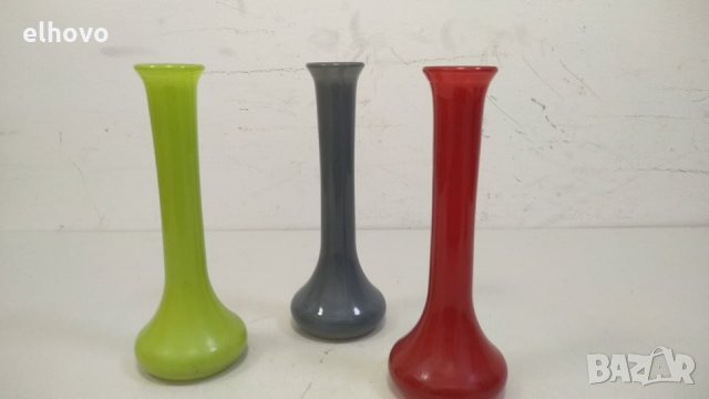 Стъклени вази, снимка 2 - Антикварни и старинни предмети - 34733926