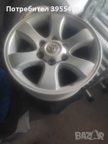 Алуминиеви джанти за Тойота Ланд Крузер 17х7JJ, снимка 2 - Гуми и джанти - 52037613