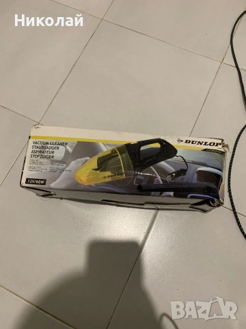 Авто прахосмукачка Dunlop, снимка 2 - Аксесоари и консумативи - 53196497