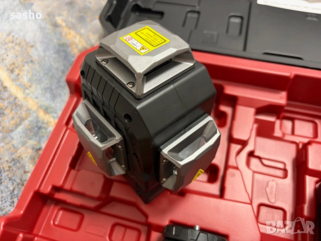 Акумулаторен Лазерен Нивел с Кръстосани Линии PARKSIDE Performance 20V PKLLP 3360 A1, снимка 4 - Други инструменти - 53611545