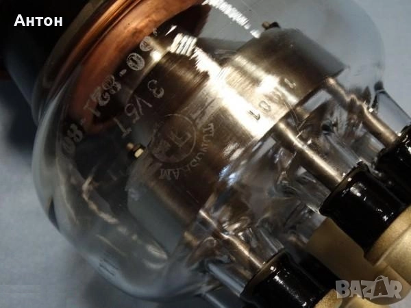 Вакуум лампа Tungsram, модел 3V5T, снимка 6 - Друга електроника - 52153772