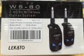 Lekato ws-80 Безжична система за китара безжичен предавател и приемник, снимка 2