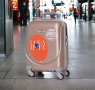 WeTravel пътнически куфар за ръчен багаж с 4ри колела 360°56/38/22см, снимка 2