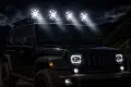 LED халоген 9 инча 12-24V с 10 LED диода, снимка 4