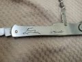 Колекционерски сгъваем нож от соца Петко Денев , снимка 4