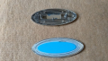 Предна и задна емблема за форд и с механизам различни размери, снимка 4