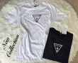 Памучни дамски тениски Guess, снимка 2