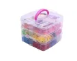 Пластмасов куфар с ластички, 4500 бр в комплекта, снимка 8