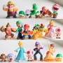 18 бр Супер Марио Super Mario приятели пластмасови фигурки PVC за игра и украса торта топер играчки, снимка 3