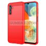 Samsung Galaxy A14 Противоударен Силиконов Гръб - Карбон, снимка 2