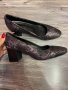 Дамски обувки от естествена кожа, снимка 1 - Дамски обувки на ток - 35985217