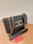 Луксозна Черна чанта/реплика Elisabetta Franchi  код SG-U78, снимка 3
