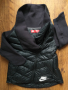 Nike Tech Fleece Aeroloft Cape Jacket Size XS Girls 6-8 Yrs 122-128sm. - юношеско пухено яке , снимка 1 - Детски якета и елеци - 44533890