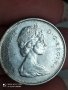 25 цента сребро 1968 г Канада

, снимка 3