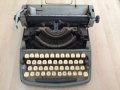 Стара немска пишеща машина Rheinmetall латиница , снимка 3