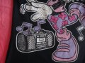 Тениска с принт Mickey Mouse с къс ръкав в черен цвят Minnie Mouse, снимка 4