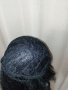 Черна къдрава перука за парти 45 см , снимка 3
