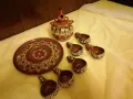 керамичен сервиз за ракия, снимка 2