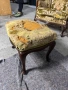 Старинен Диван сет с два фотьойла и табуретка за реставриране , снимка 11