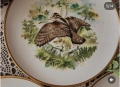 Английски чинии от серията”Птици на провинцията“. фин костен порцелан.  „Червенокраката яребица“ , снимка 4