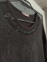 Елегантна блузка с декорации S/M, снимка 2