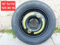 16 5х112 16 5x112 Патерица Резервна гума Mercedes, Audi, Vw, Skoda, Seat, снимка 1