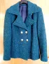 Зелен вълнен блейзър /палто M/L размер , снимка 3