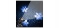 LED прожектор с бели снежинки, снимка 1 - Прожектори - 34826158