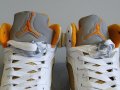 NIKE Air Force Jordan Fusion 5 White & Orange 44 номер , снимка 3