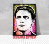 Абстрактен портрет на Васил Левски - Печат върху висококачествена хартия - Безплатна доставка