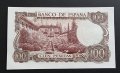 Банкнота. Испания. 100 песети. 1970 година.Чисто нова банкнота., снимка 4